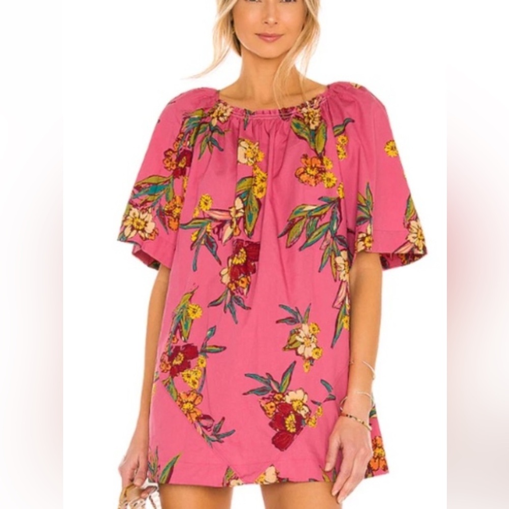 Floral Pink Women's Top